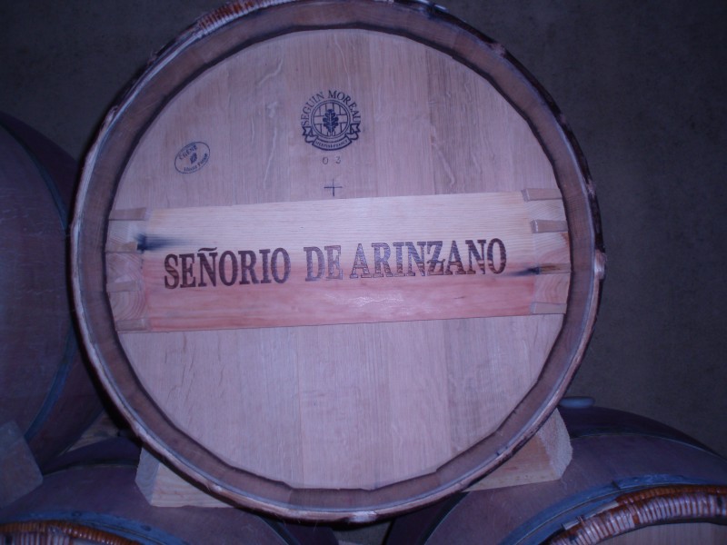 Señorío Arínzano barrel
