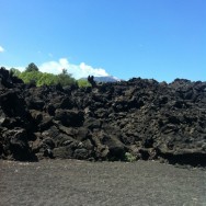 Mount Etna's last lava flow