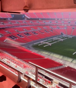 Wembley stands