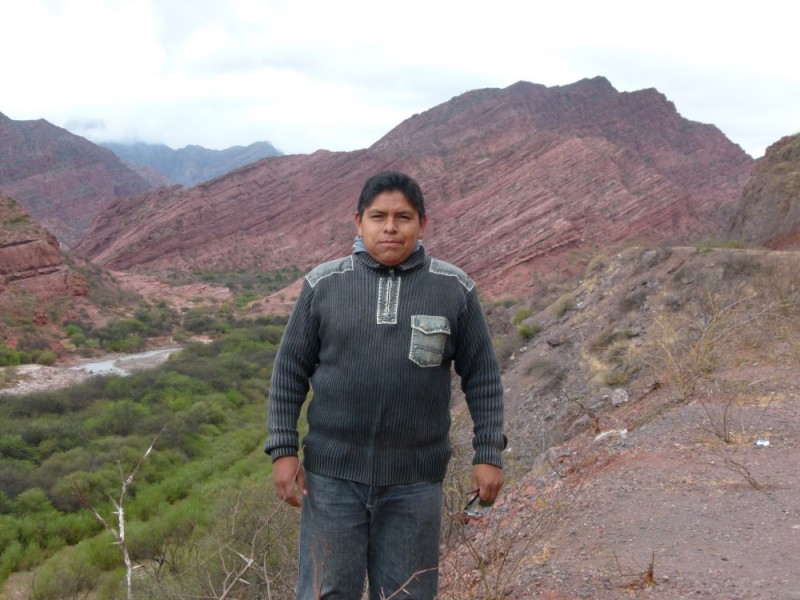 Luis and the Cafayate scenery